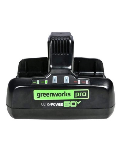 Быстрое зарядное устройство для двух аккумуляторов GREENWORKS (Гринворкс) 60V G60UC (2954407)