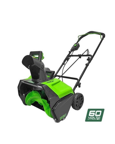 Аккумуляторный снегоуборщик GREENWORKS (Гринворкс) GD60PST 60V 51 см (2602907) без АКБ и ЗУ