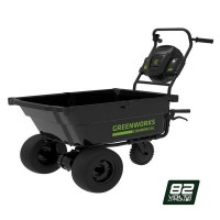 Купить аккумуляторную тележку GREENWORKS 82GC (7400607) без АКБ и ЗУ