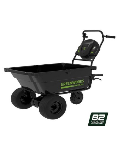Купить аккумуляторную тележку GREENWORKS 82GC (7400607) без АКБ и ЗУ