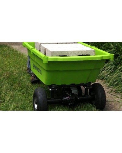 Купить аккумуляторную тележку GREENWORKS (Гринворкс) G40GCK2 (7400007UA) с АКБ 2 Ah и ЗУ