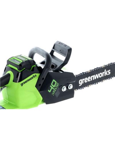 Аккумуляторная электропила GREENWORKS (Гринворкс) GD40CS15 (2005707UG) с АКБ 5 Ah и ЗУ