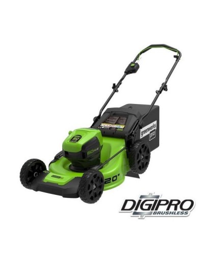 Аккумуляторная газонокосилка GREENWORKS (Гринворкс) GD60LM46SP (2502907) без АКБ и ЗУ