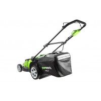 Аккумуляторная газонокосилка GREENWORKS (Гринворкс) G40LM49DBK5 (2500207UG) с АКБ 5 Ah и ЗУ