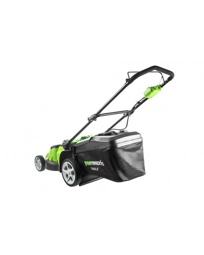 Аккумуляторная газонокосилка GREENWORKS (Гринворкс) G40LM49DB (2500207) без АКБ и ЗУ (несамоходная, два ножа TwinForce)