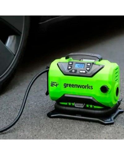 Аккумуляторный компрессор GREENWORKS (Гринворкс) ACG301 24V/12V (3400807) без АКБ и ЗУ