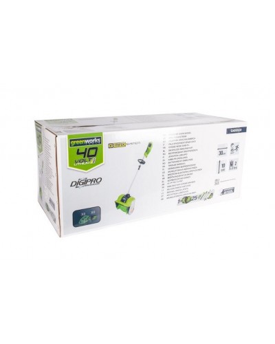 Аккумуляторный снегоуборщик GREENWORKS (Гринворкс) GD40SSK5 40V 30 см (2600807UG) с АКБ 5 Ah и ЗУ