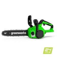 Аккумуляторная электропила GREENWORKS (Гринворкс) GD24CS30 (2007007) без АКБ и ЗУ