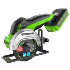 Аккумуляторная угловая шлифовальная машина (болгарка) GREENWORKS (Гринворкс) GD24UCS 24V 3402007 (76 мм) бесщеточная аккумуляторная
