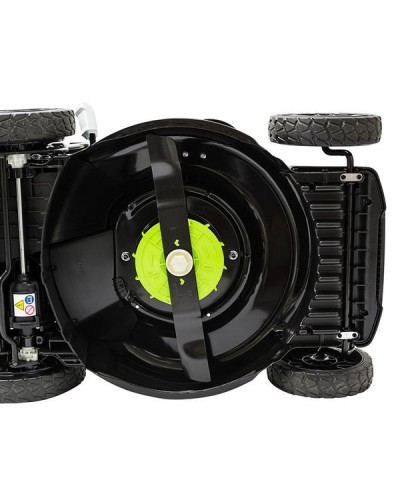 Несамоходная аккумуляторная газонокосилка GREENWORKS (Гринворкс) GD40LM46HP (2514407UG) с АКБ 5 Ah и ЗУ