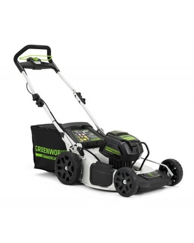 Аккумуляторная газонокосилка GREENWORKS (Гринворкс) GC82LM51K5 (2502007UА) с АКБ 2,5 Ah и ЗУ