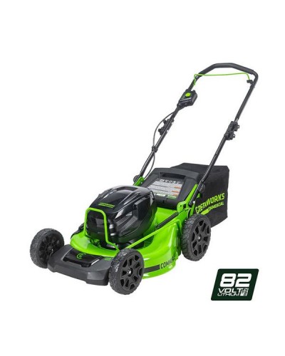 Аккумуляторная газонокосилка GREENWORKS (Гринворкс) GC82HPLM51 (2518907) без АКБ и ЗУ