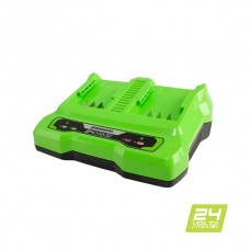 Зарядное устройство для 2-х аккумуляторов GREENWORKS (Гринворкс) G24X2UC2 (2931907)