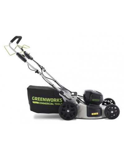 Аккумуляторная газонокосилка GREENWORKS (Гринворкс) GC82LM51K5 (2502007UА) с АКБ 2,5 Ah и ЗУ
