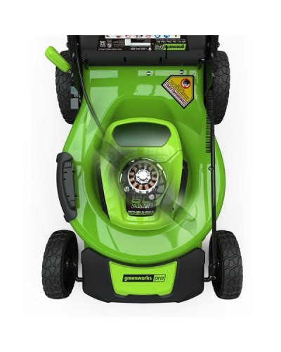 Аккумуляторная газонокосилка GREENWORKS (Гринворкс) GD60LM46SPK4 (2502907UB) с АКБ 4 Ah и ЗУ