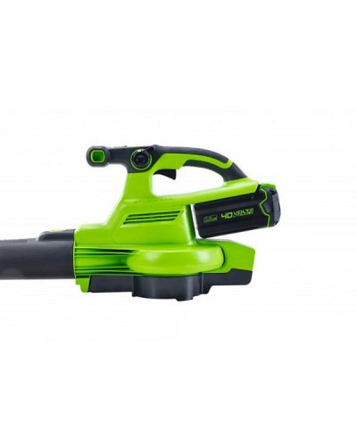 Аккумуляторный воздуходув GREENWORKS (Гринворкс) GD40BVII (2406907) без АКБ и ЗУ