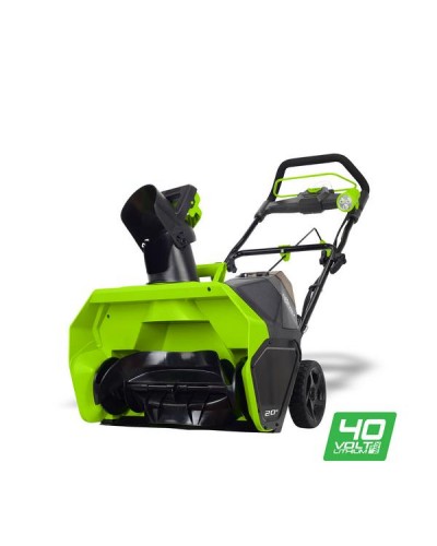 Аккумуляторный снегоуборщик GREENWORKS (Гринворкс) GD40ST 40V 51 см (2600607) без АКБ и ЗУ