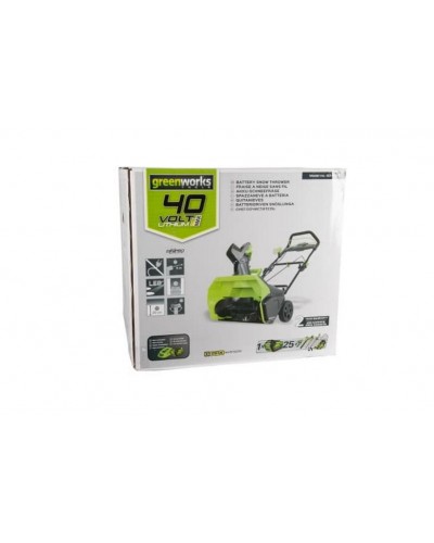 Аккумуляторный снегоуборщик GREENWORKS (Гринворкс) GD40STK5 40V 51 см (2600007UG) с АКБ 5 Ah и ЗУ