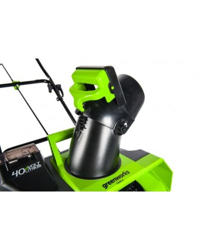 Аккумуляторный снегоуборщик GREENWORKS (Гринворкс) GD40STK5 40V 51 см (2600007UG) с АКБ 5 Ah и ЗУ