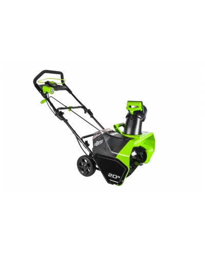 Купить аккумуляторный снегоуборщик GREENWORKS (Гринворкс) GD40SB 40V 51 см (2600607) с АКБ 4 Ah и ЗУ