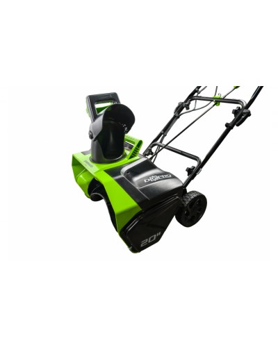 Купить аккумуляторный снегоуборщик GREENWORKS (Гринворкс) GD40SB 40V 51 см (2600607) с АКБ 4 Ah и ЗУ