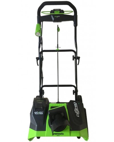 Аккумуляторный снегоуборщик GREENWORKS (Гринворкс) GD40ST 40V 51 см (2600007UF) с АКБ 6 Ah (4+2Ah) и ЗУ