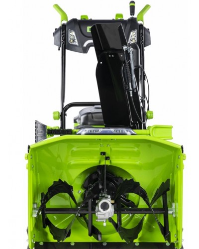 Купить аккумуляторный самоходный снегоуборщик GREENWORKS (Гринворкс) GD82ST56 82V 61 см (2602807U3A) c 3-мя АКБ 2,5 Ah и ЗУ