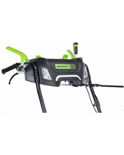 Купить аккумуляторный самоходный снегоуборщик GREENWORKS (Гринворкс) GD82ST56 82V 61 см (2602807U3A) c 3-мя АКБ 2,5 Ah и ЗУ