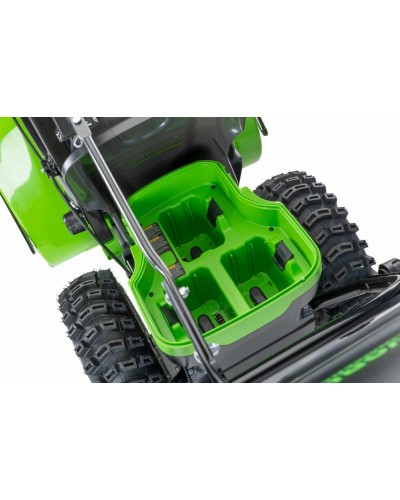 Купить аккумуляторный самоходный снегоуборщик GREENWORKS (Гринворкс) GD82ST56 82V 61 см (2602807U3A) c 3-мя АКБ 2,5 Ah и ЗУ