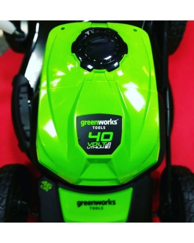 Купить самоходную аккумуляторную газонокосилку GREENWORKS (Гринворкс) GD40LM46SP (2506807) без АКБ и ЗУ (самоходная с вариатором скорости)