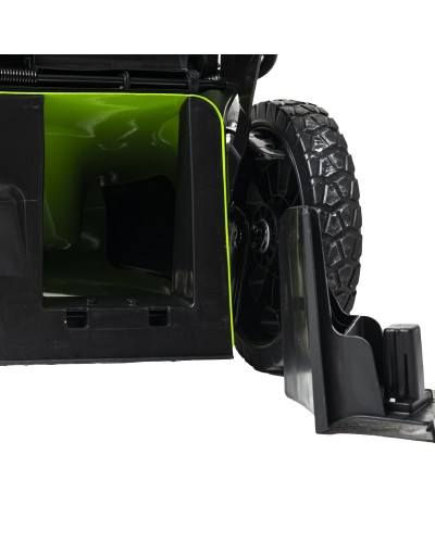Несамоходная аккумуляторная газонокосилка GREENWORKS (Гринворкс) GD40LM46HP (2514407UH) с двумя АКБ 4 Ah и ЗУ