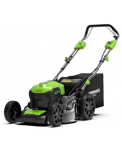 Самоходная аккумуляторная газонокосилка GREENWORKS (Гринворкс) GD40LM48SP (2517407) без АКБ и ЗУ