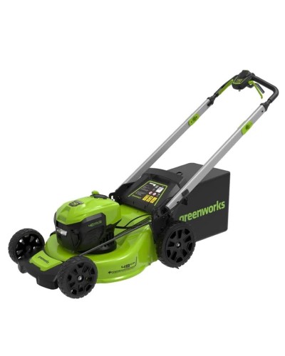 Самоходная аккумуляторная газонокосилка GREENWORKS (Гринворкс) GD40LM48SP (2517407) без АКБ и ЗУ