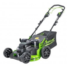 Купить аккумуляторную газонокосилку GREENWORKS (Гринворкс) GC82LM61S TwinForce без АКБ и ЗУ (2515607)
