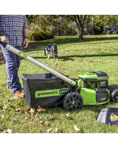 Аккумуляторная газонокосилка GREENWORKS (Гринворкс) GD60LM51SP c АКБ 4 Ah и ЗУ (2514307UB) Аккумуляторная газонокосилка GREENWORKS (Гринворкс) GD60LM51SP c АКБ 4 Ah и ЗУ (2514307UB)