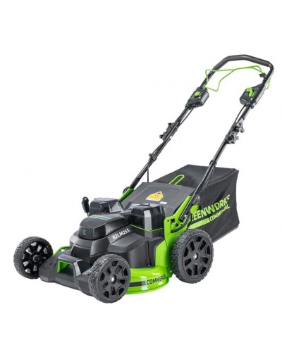 Купить аккумуляторную газонокосилку GREENWORKS (Гринворкс) GC82LM61S TwinForce с АКБ 5Ah и ЗУ (2515607UB)