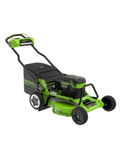 Купить профессиональную аккумуляторную газонокосилка GREENWORKS (Гринворкс) 82LM30S 82V серия OPTIMUS. В комплекте НЕТ АКБ и ЗУ (2519207)