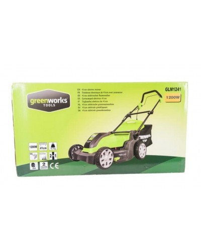 Электрическая газонокосилка GREENWORKS (Гринворкс) GLM1240 (2505207)