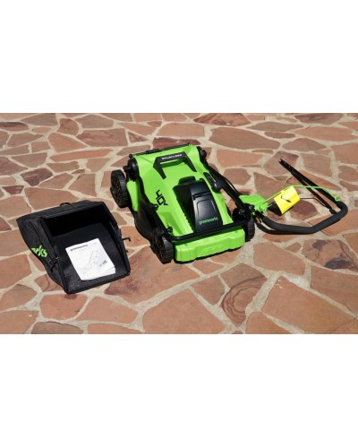 Аккумуляторная газонокосилка GREENWORKS (Гринворкс) GD40LM16X (2517907) без АКБ и ЗУ
