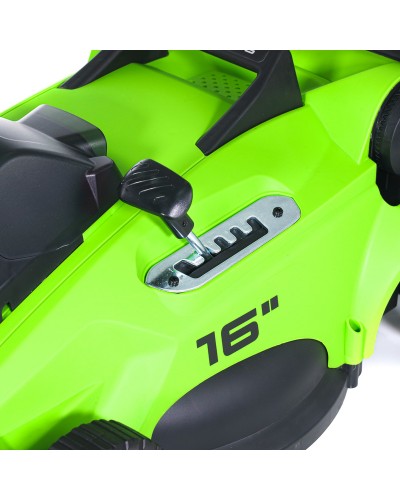 Аккумуляторная газонокосилка GREENWORKS (Гринворкс) GD40LM16X (2517907) без АКБ и ЗУ