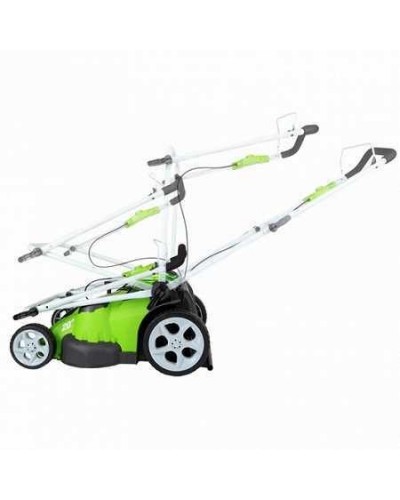 Аккумуляторная газонокосилка GREENWORKS (Гринворкс) G40LM49DBK4 (2500207VB) с АКБ 4 Ah и ЗУ (несамоходная, два ножа TwinForce)