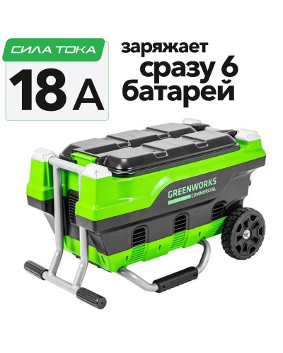 Зарядное устройство для 6 аккумуляторов GREENWORKS (Гринворкс) G82CT6 82V 2955107