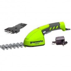 Аккумуляторные ножницы GREENWORKS (Гринворкс) G7,2GS (1600107) с АКБ 2 Ah и ЗУ