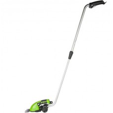 Аккумуляторные ножницы GREENWORKS (Гринворкс) G7,2GS (1600807) с АКБ 2 Ah и ЗУ с телескопической ручкой