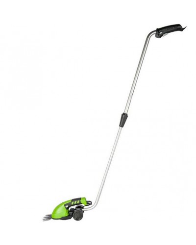 Аккумуляторные ножницы GREENWORKS (Гринворкс) G7,2GS (1600807) с АКБ 2 Ah и ЗУ с телескопической ручкой