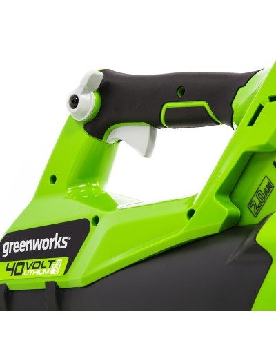 Аккумуляторный воздуходув GREENWORKS (Гринворкс) G40AB (2400807) без АКБ и ЗУ