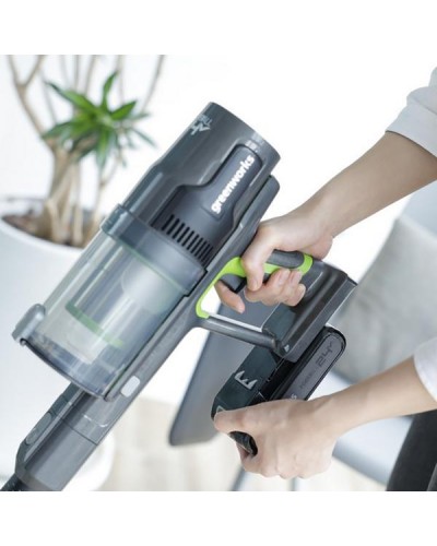 Купить беспроводной вертикальный пылесос GREENWORKS (Гринворкс) GD24SV (4701407) без АКБ и ЗУ