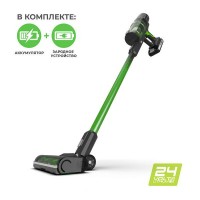 Купить аккумуляторный пылесос GREENWORKS (Гринворкс) G24SVK4 (4700607UB) с АКБ 4 Ah и ЗУ