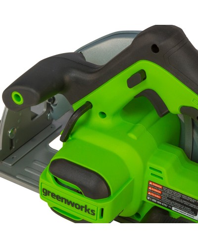 Аккумуляторная циркулярная пила GREENWORKS (Гринворкс) GD24CS (1500907) без АКБ и ЗУ