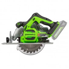 Аккумуляторная циркулярная пила GREENWORKS (Гринворкс) GD24CS (1500907) без АКБ и ЗУ